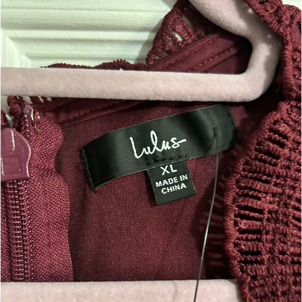 XL lulus crochet top dress - Picture 6 of 8